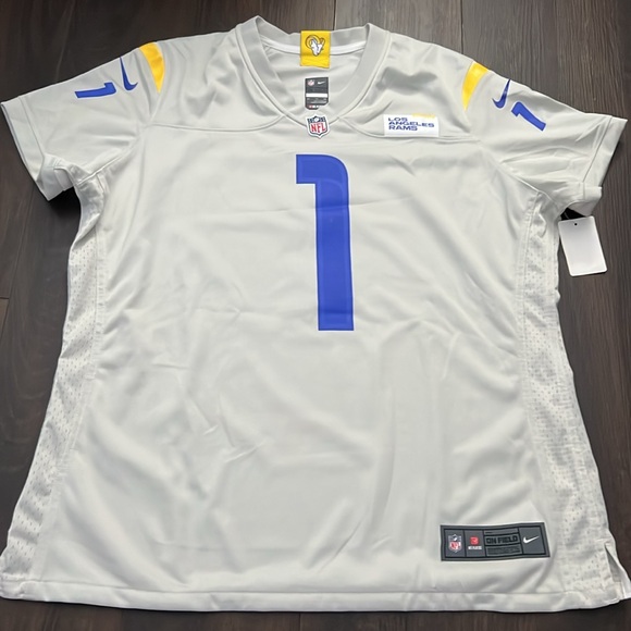 Nike Women’s NFL On Field Apparel Los Angeles Rams Jackson “1” Jersey, Sz: XXL - Picture 2 of 8